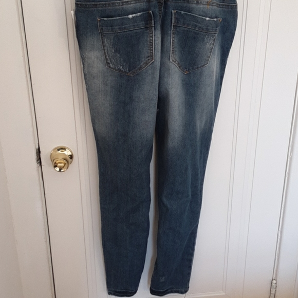 NWT Over The Top Blue Jean Overalls By Kelly Renee - Picture 6 of 10